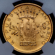 1 скудо 1982 (Сан-Марино) (в слабе) R