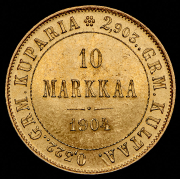 10 марок 1904 (Финляндия) L