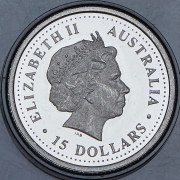 15 долларов 2006 "Кенгуровые лапки" (Австралия)