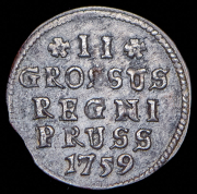 2 гроша 1759