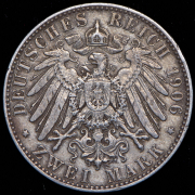 2 марки 1906 (Саксония) Е