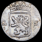 2 стювера 1789 (Голландия)