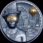 20 долларов 2020 "Стимпанк" (Острова Кука)