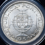 20 эскудо 1955 (Ангола) (в слабе)