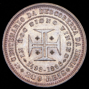 200 реалов 1898 "400 лет открытию Индии" (Португалия)
