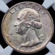 25 центов 1932 (США) (в слабе) S