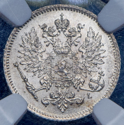 25 пенни 1906 (Финляндия) (в слабе) L