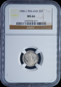 25 пенни 1906 (Финляндия) (в слабе)