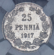 25 пенни 1917 (Финляндия) (в слабе) S