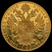 4 дуката 1915  Рестрайк (Австрия)