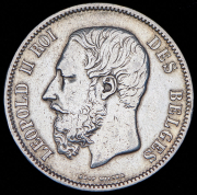 5 франков 1869 (Бельгия)