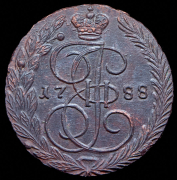 5 копеек 1788 ЕМ