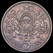5 лат 1931 (Латвия)