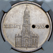 5 марок 1934 (Германия) D