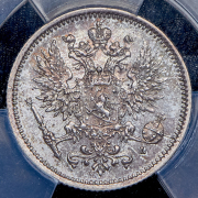 50 пенни 1891 (Финляндия) (в слабе) L