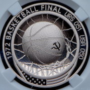 500 франков 2025 "Баскетбол" (Камерун) (в слабе)