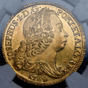 6400 реалов 1764 (Бразилия) (в слабе) B