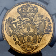 6400 реалов 1764 (Бразилия) (в слабе) B