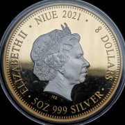 8 долларов 2021 "Животные китайского гороскопа" (Ниуэ)