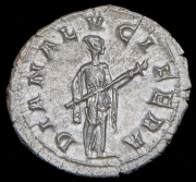 Денарий. Гордиан III. Рим империя