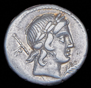 Денарий. Публий Крепусий. Рим республика