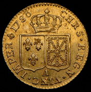 Луидор 1786 (Франция) А