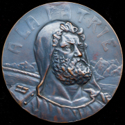 Медаль "100-летие Швейцарского благотворительного общества в Санкт-Петербурге" 1914