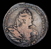 Полтина 1738 без букв