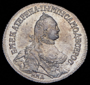 Полуполтинник 1765 СПБ-ЕI