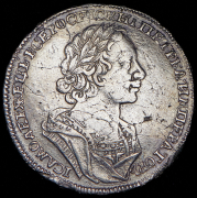 Рубль 1724 без букв