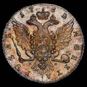 Рубль 1762 СПБ-ТI-НК