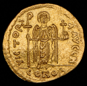 Солид. Маврикий Тиберий. Византия