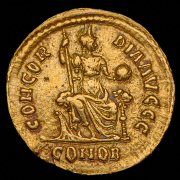 Солид. Валентиниан II. Рим империя