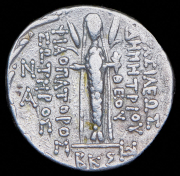 Тетрадрахма. Деметрий III . Селевкиды