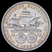 1/2 доллара 1893 "Колумбийская выставка" (США)
