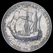 1/2 доллара 1920 "300 лет прибытию Отцов-пилигримов" (США)