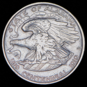 1/2 доллара 1921 "100 лет штату Алабама 1819-1919" (США)