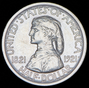 1/2 доллара 1921 "100 лет штату Миссури" (США)