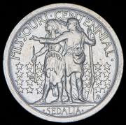 1/2 доллара 1921 "100 лет штату Миссури" (США)