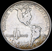 1/2 доллара 1923 "100 лет Доктрине Монро" (США)