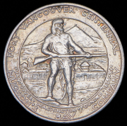 1/2 доллара 1925 "100 лет городу Ванкувер, штат Вашингтон" (США)