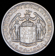 1/2 доллара 1934 "300 лет Мэриленду" (США)