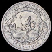 1/2 доллара 1935 "150 лет городу Гудзон, штат Нью-Йорк" (США)