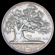 1/2 доллара 1935 "300 лет штату Коннектикут" (США)