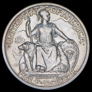 1/2 доллара 1935 "Калифорнийская Тихоокеанская международная выставка в Сан-Диего" (США)