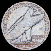 1/2 доллара 1936 "100 лет городу Бриджпорт" (США)