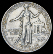 1/2 доллара 1936 "150 лет городу Линчберг" (США)
