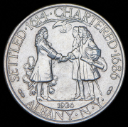 1/2 доллара 1936 "250 лет признанию городом Олбани" (США)