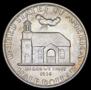 1/2 доллара 1936 "300 лет Делавэру"(США)