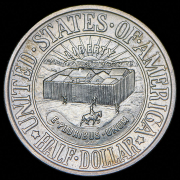 1/2 доллара 1936 "300 лет округу Йорк штата Мэн" (США)